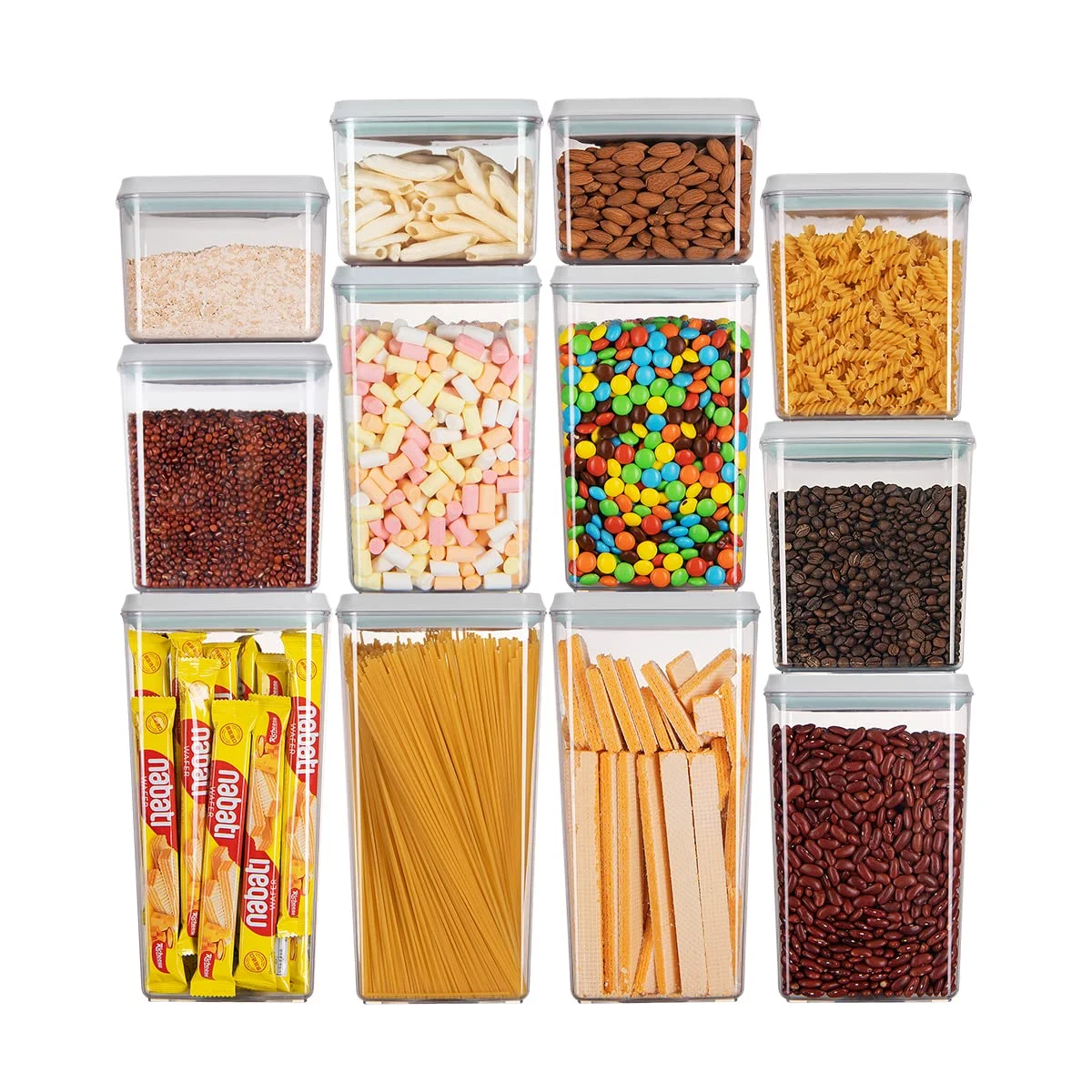 Extended Pantry Set shown with dry ingredients